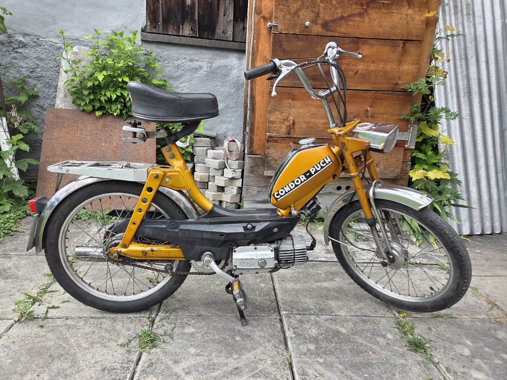 Puch Ciclomotori: Puch condor x30 NL mit Ausweiss – Difettoso da Zizers venduto da Hirschkua 1
