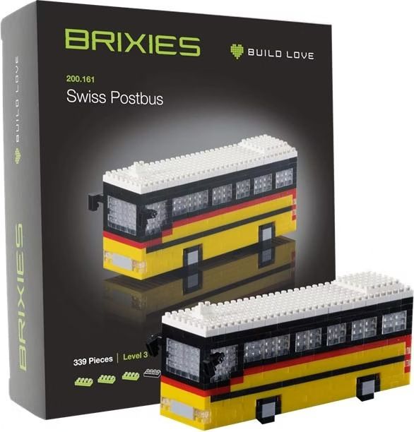 Kit di costruzioni: Brixies Schweizer Postauto – Usato da Bern venduto da LM08