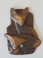 BAG Turgi Bronzerelief 2 Jungfüchse Entw. Uli Schoop