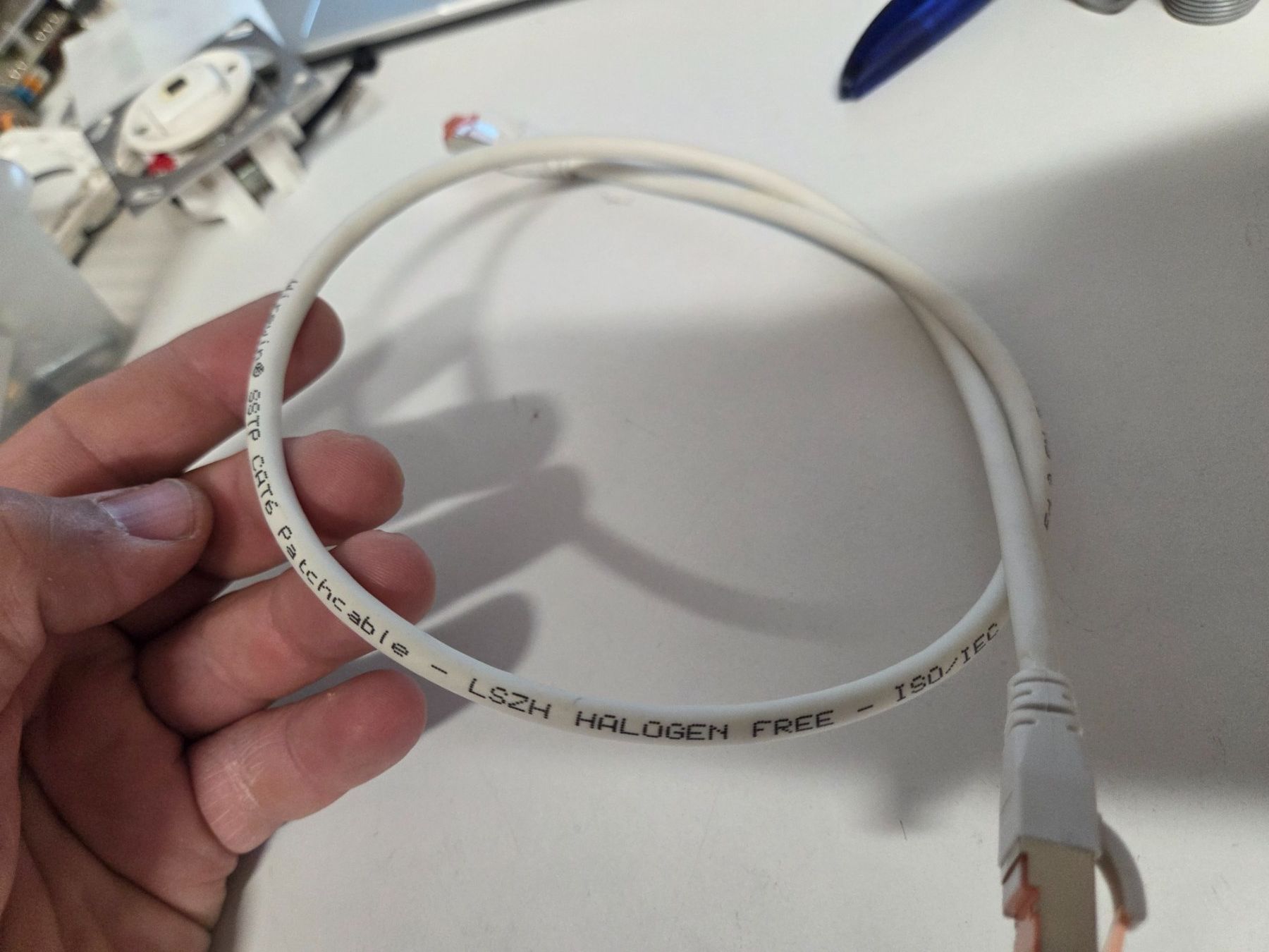 Dätwyler Kabel: Patch kabel  Patchkabel rj45 cat6 UKV Ethernetkabel 0.75m – Gebraucht aus Zürich von eymen20 2