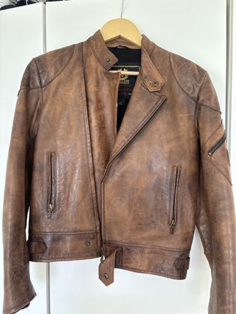 Belstaff Lederjacke braun Gr. 42 (italienisch)