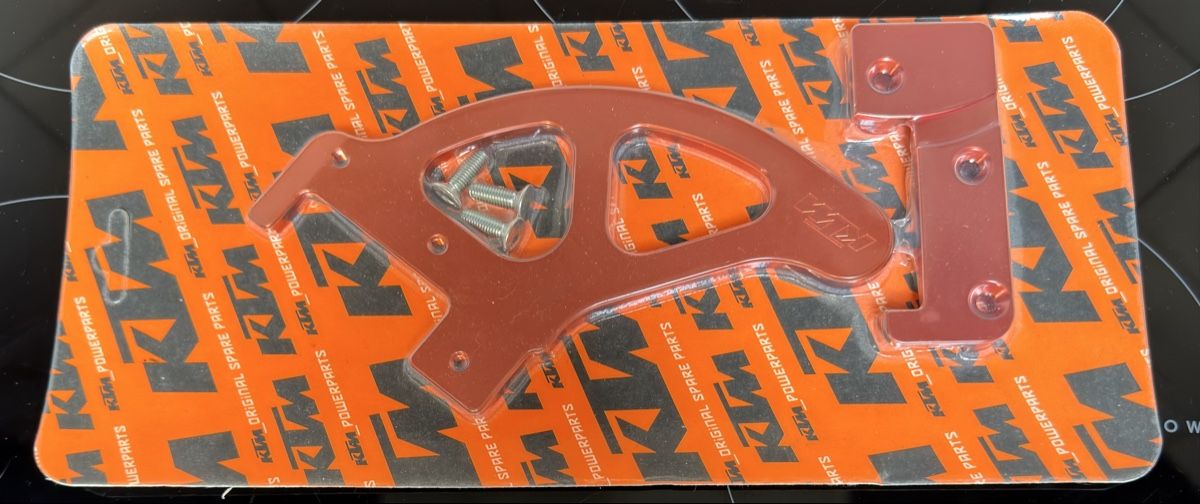 KTM Tutti i ricambio per moto: Protège disque de frein KTM 5481096120004 – Nuovo e nell'imballaggio originale da Corseaux venduto da Motards 2