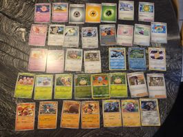 Pokemon Sammelkarten 37 Karten guter Zustand