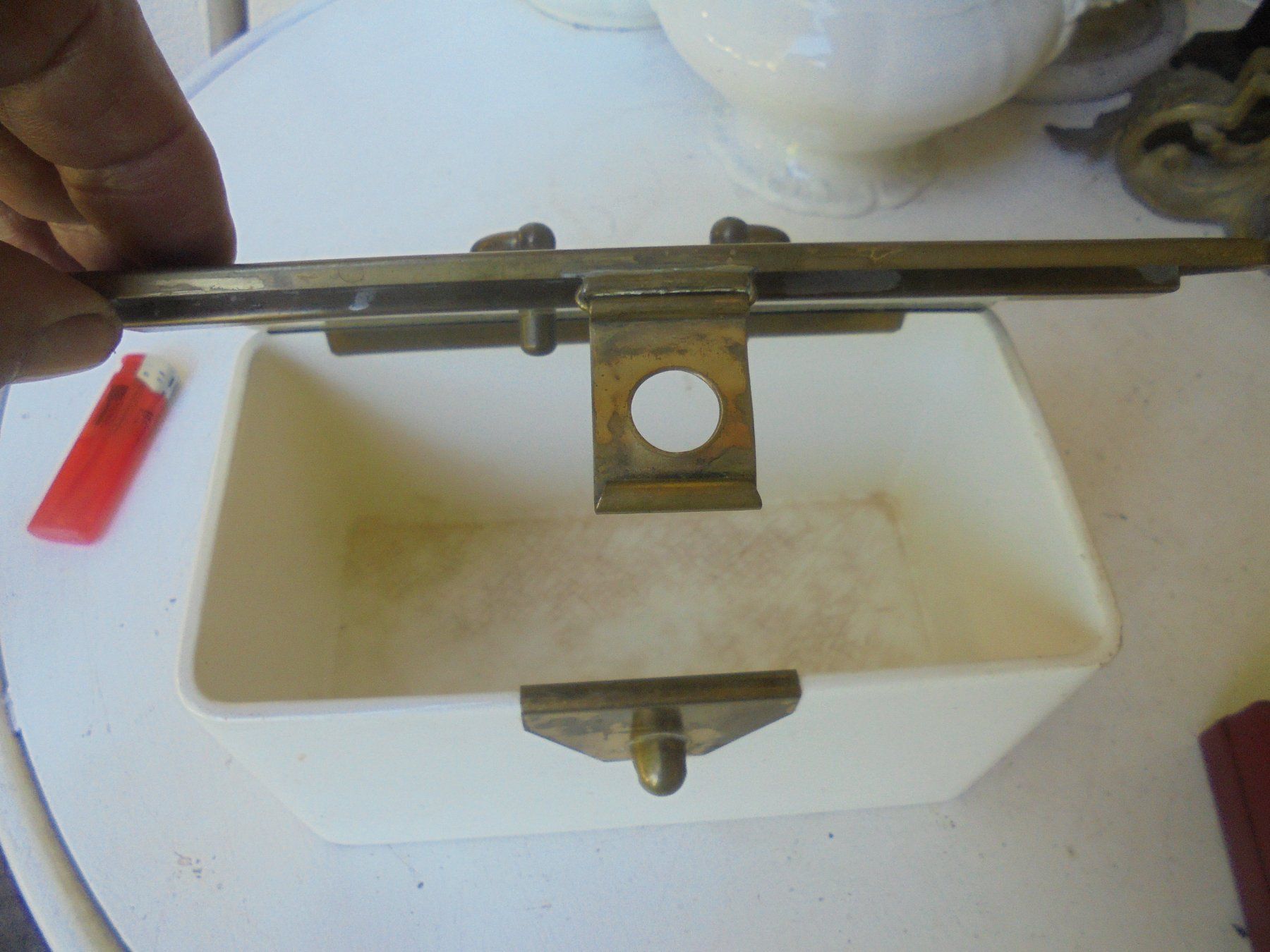 Contenitori & Simili: Antike Biscuitdose, originaler Art.Deco ca. 1920 – Usato da Camorino venduto da Hunpete 6