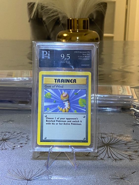 PI 9,5/10(équivalent PSA) Pokemon card 1999 Gust of Wind Kaufen