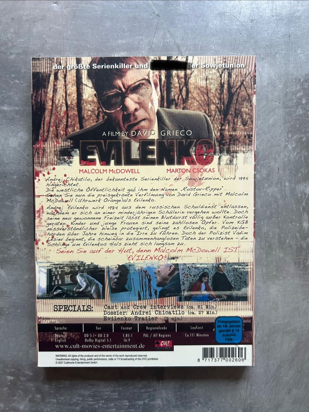 Alle DVDs: Evilenko - 2-Disc DVD Woodcase - Horror [2003] – Gebraucht aus Winterthur von lenolson 1