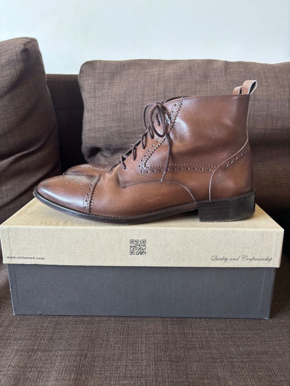 Herrenschuhe: Herren Stiefeletten Ortiz & Reed Gr. 42 – Gebraucht aus Genève von Buens4 1
