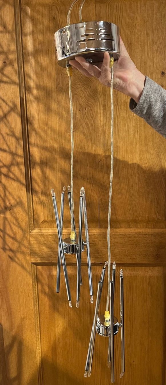 Lampadari & plafoniere: Moderne Chrom Hängelampe / Deckenlampe – Usato da Regensdorf venduto da zgve 7