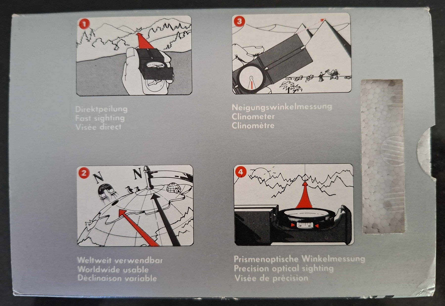 Recta GPS & Appareils de mesure: Marschkompass Recta DP 10 – D'occasion à Seuzach par wie_c66v 7