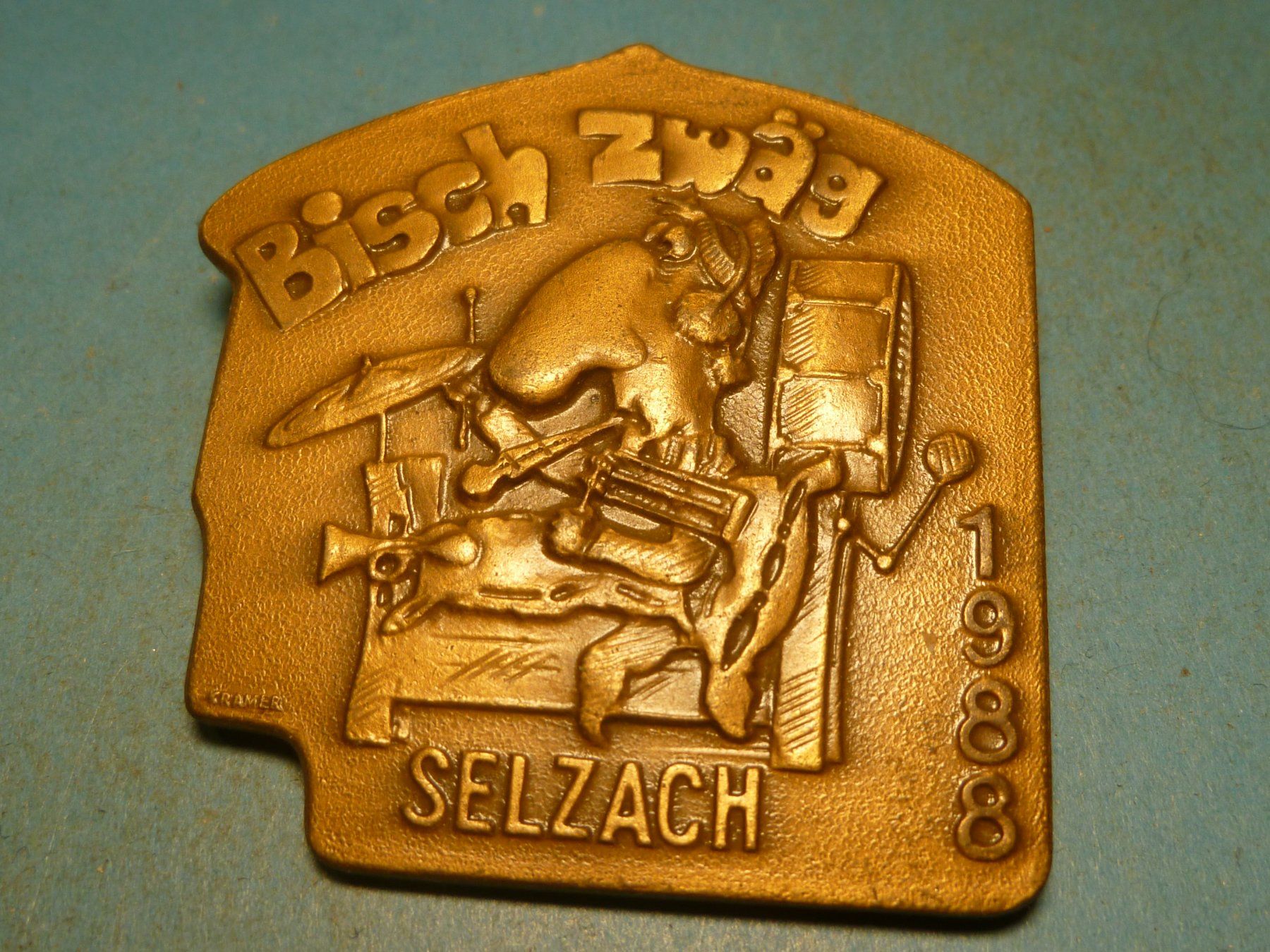 Placchette & Badge: SELZACH 1988 BRONZE – Usato da Ried (Muotathal) venduto da Mandarin02