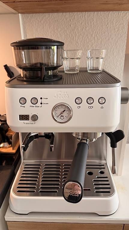 Solis Macchine per caffè & Macchine per espresso: Solis Grind & Infuse Perfetta Weiss Neu – Nuovo (secondo la descrizione) da Volketswil venduto da alm_dl2k