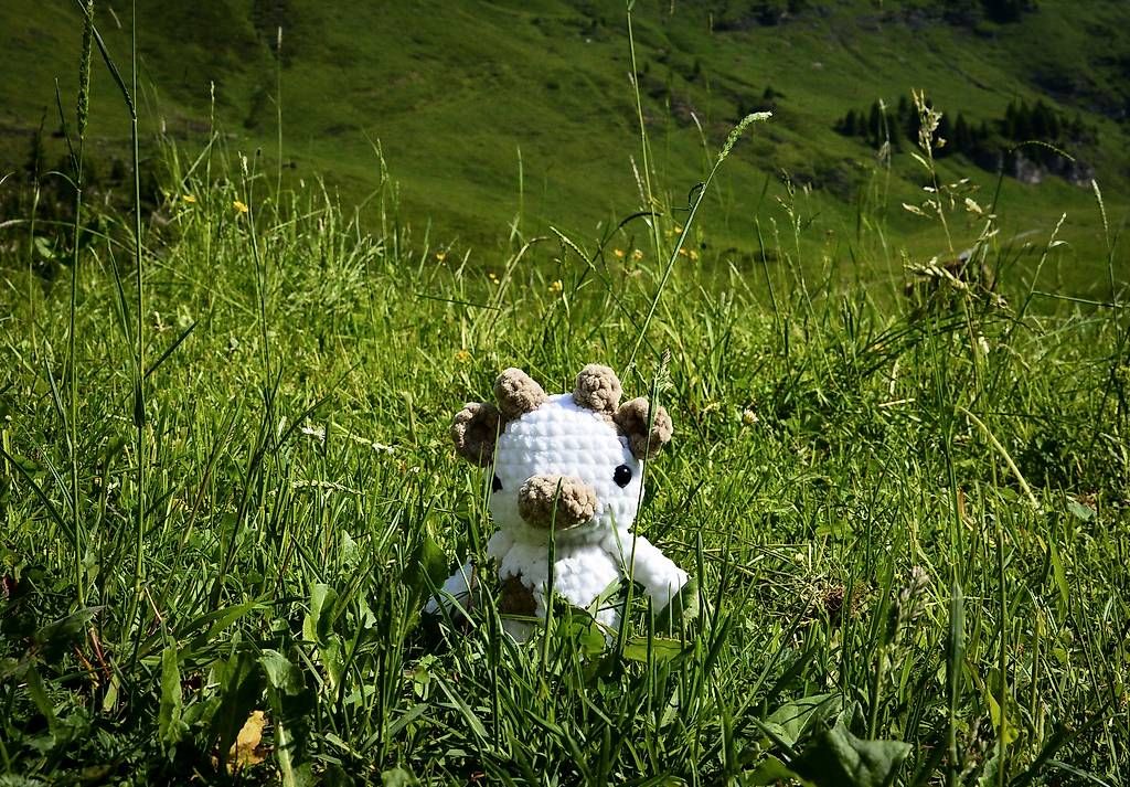 Giocattoli: Gehäkelte Kuh – Usato da Meiringen venduto da Flauschfarm 2