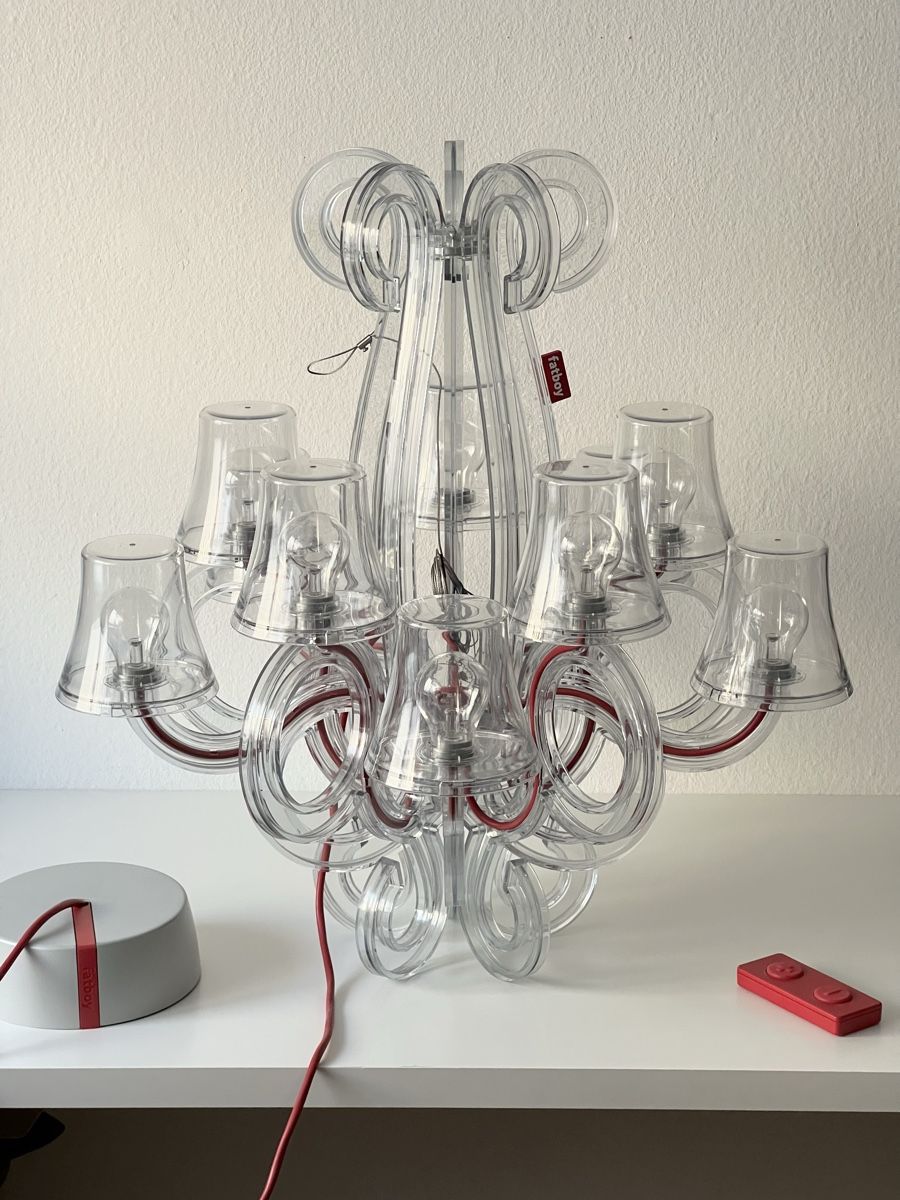 Fatboy Lampade: Suspension Fatboy Rockcoco transparent avec télécommande – Usato da Vevey venduto da neflon1te 2