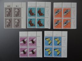 Pro Juventute 1950 4er Block postfrisch** mit Bogenrand