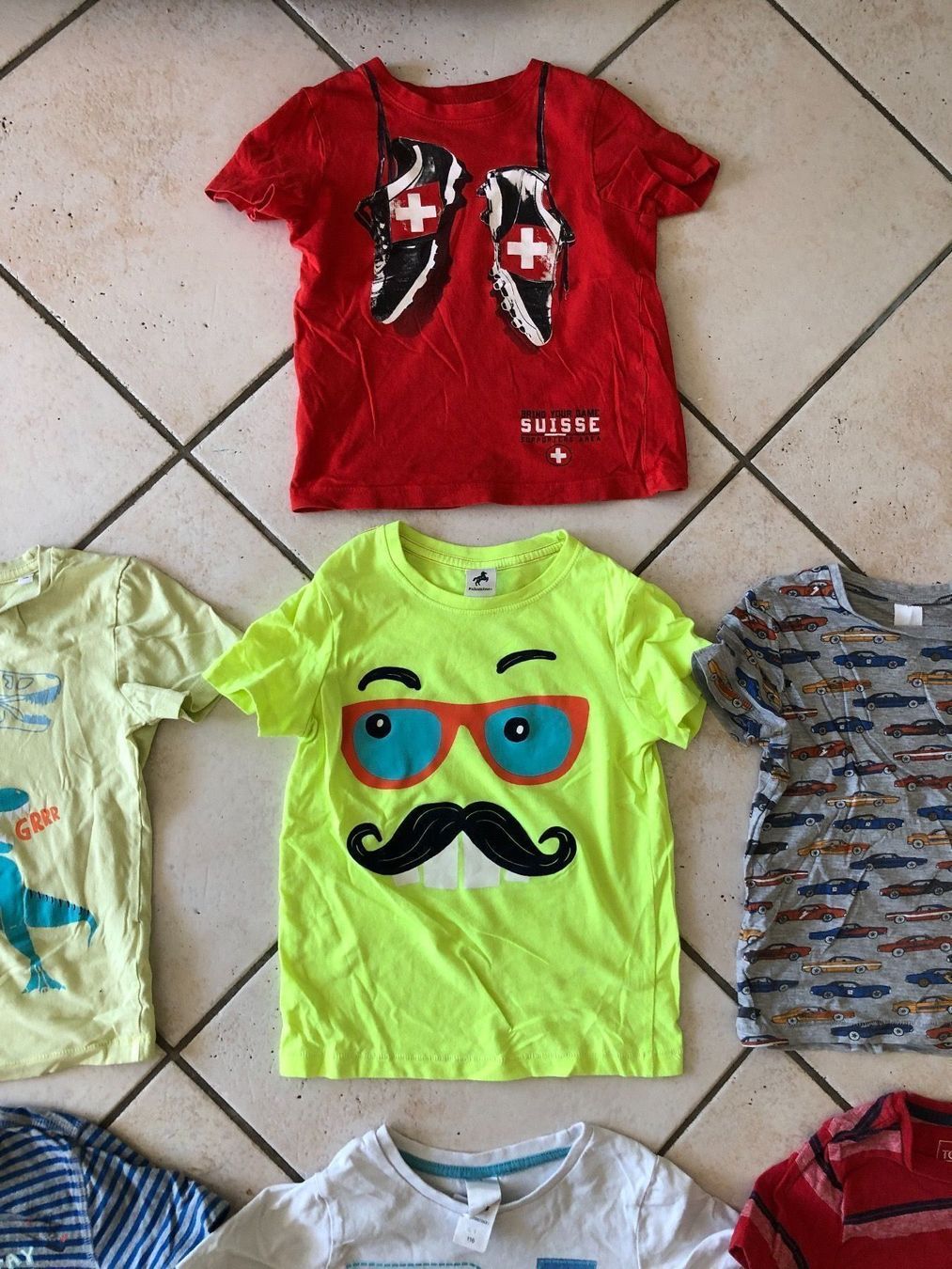 C&A Camicie, T-shirt & Polo: 7 coole C&A T-Shirts Gr.116 – Usato da Obergerlafingen venduto da cabo4 3
