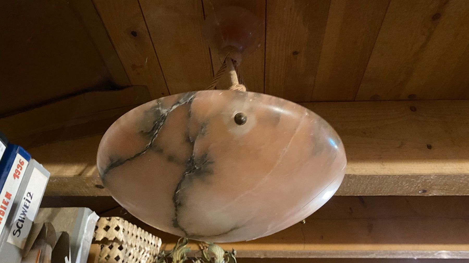 Lampadari & plafoniere: Vintage Alabaster Deckenlampe – Usato da Baar venduto da 001loulou