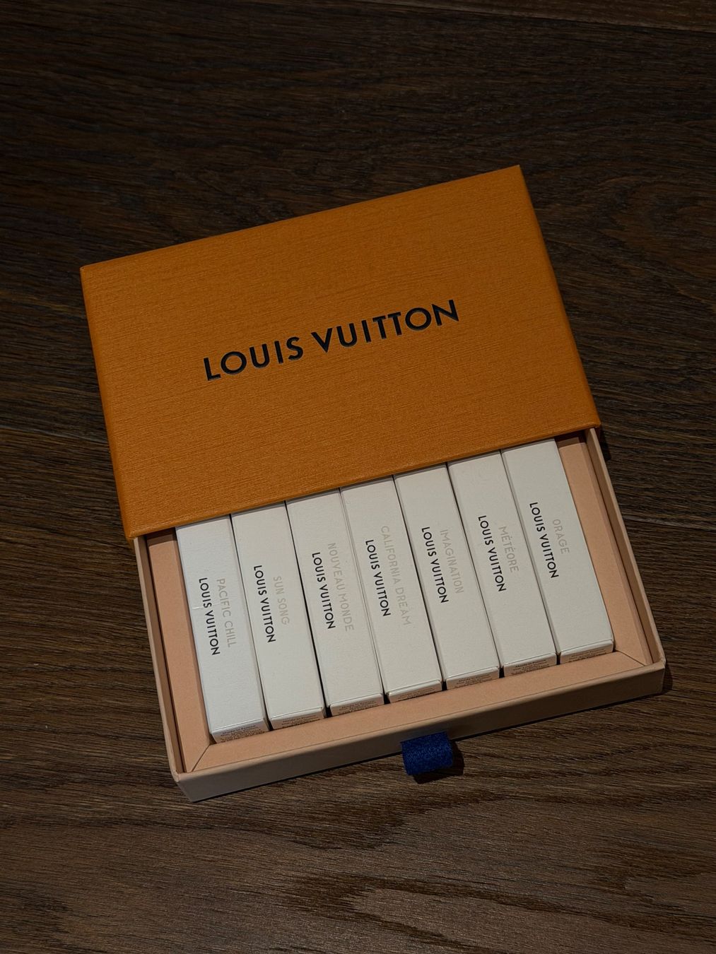 Louis Vuitton Parfum & Eau de Toilette: Louis Vuitton Perfume Samples 7 x 2ml – Neu und originalverpackt aus Münchenbuchsee von arouse.swiss