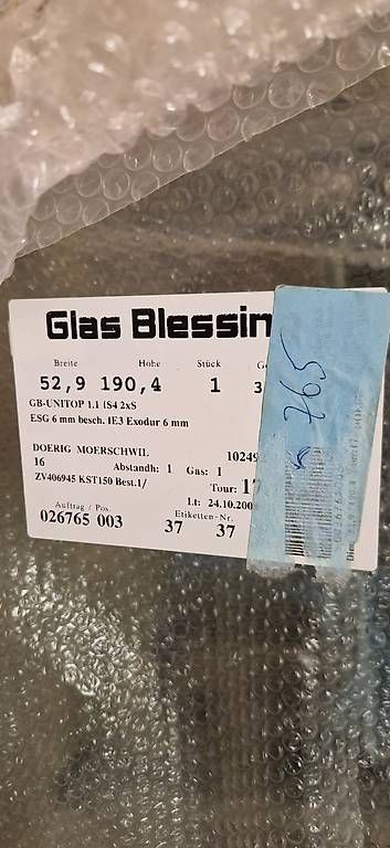 Gattaiole: Balkonglas mit Katzentüre – Usato da Adliswil venduto da Caty_G 2