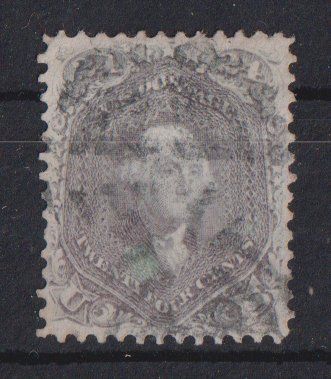 Tutti i francobolli: USA 1861: 24 C. Washington - Kat. 200.-- – Usato da Eschlikon TG venduto da PhilCon