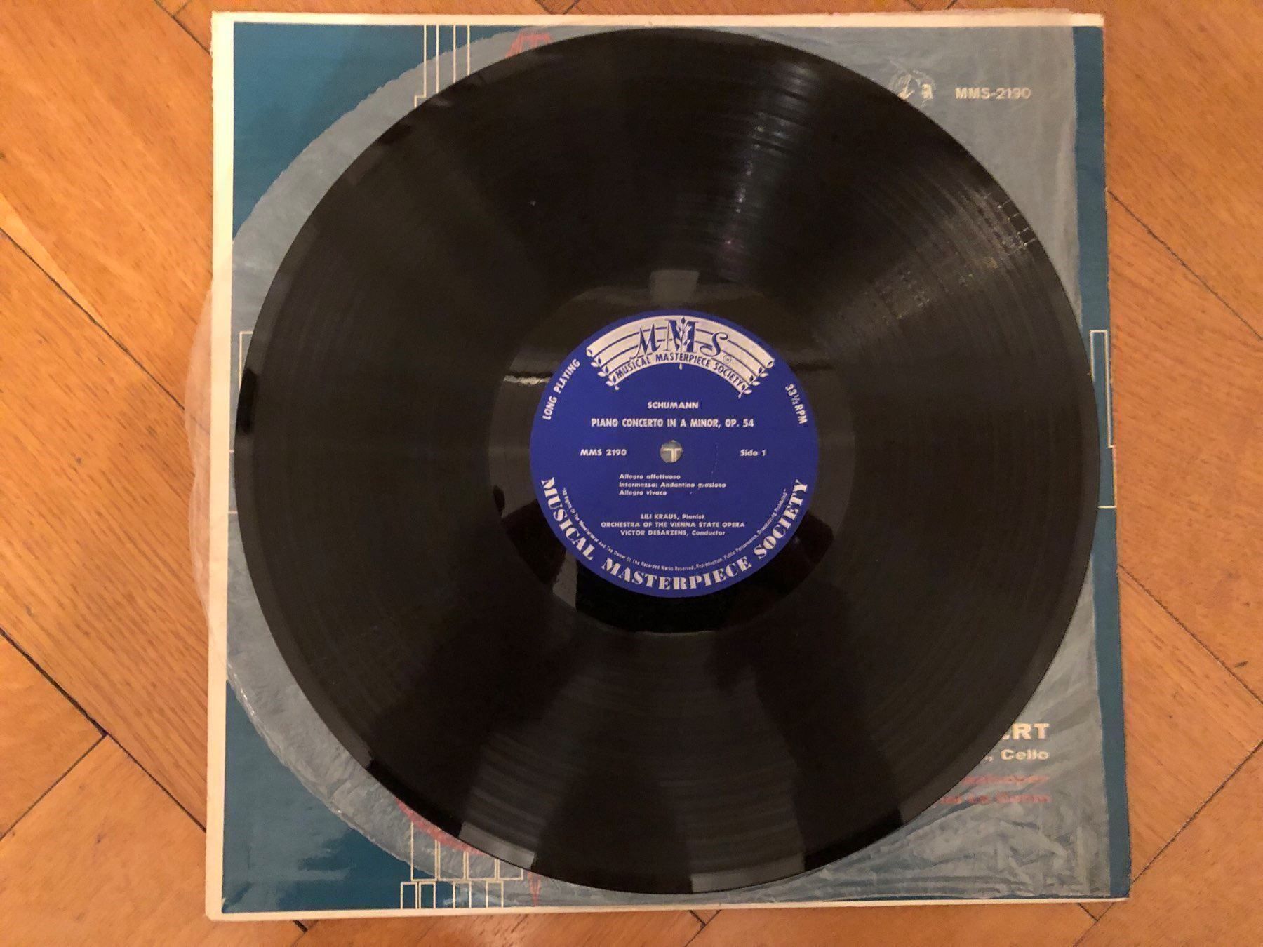 Dischi in vinile: LP. Schumann. Klavierkonzert. Von 1961. – Usato da Basel venduto da Cambes 2