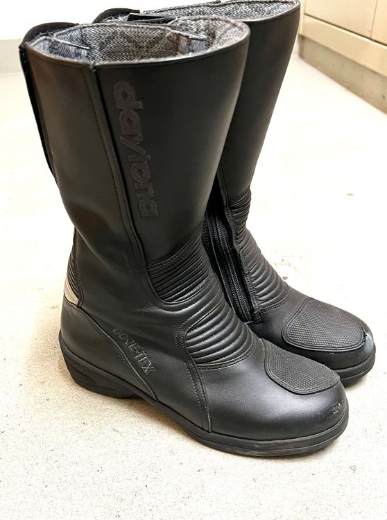 Daytona LADY EVOQUE GTX Damen Motorradstiefel Leder - Schwarz Größe 41