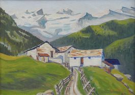 Gotthardmassiv San Gottardo Tessin Rustico mit Dörfchen