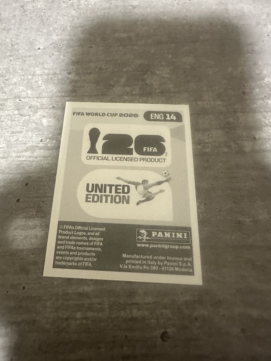Panini Sammelbilder & Trading cards: ENG 14 , FIFA WORLD CUP 2026 PANINI  – Neu (gemäss Beschreibung) aus Frauenfeld von 1PegPeg1 1