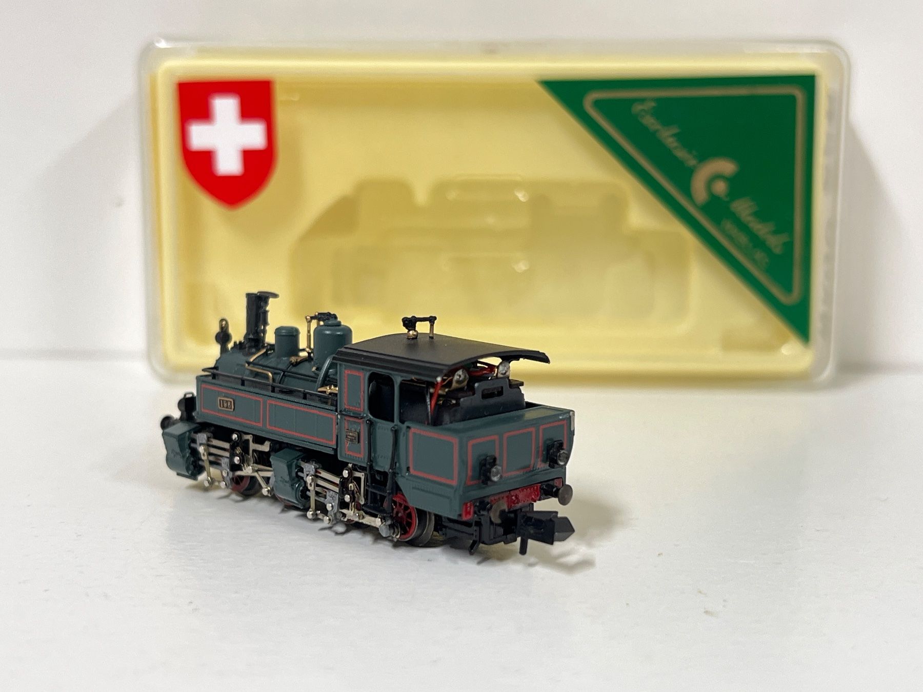 Wabu Modelleisenbahnen: Wabu Spur N Malett Dampflok Ed 2x2/2 – Gebraucht aus Geroldswil von TopTrain54 2