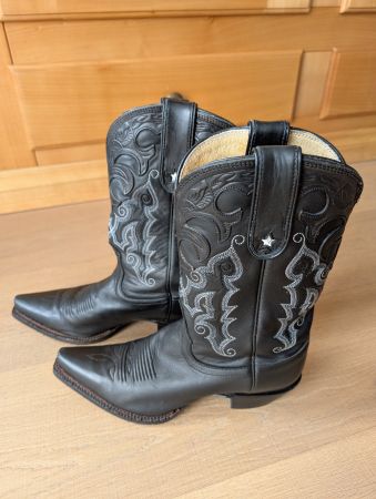 Cowboystiefel, Tanzstiefel, Kalbsleder