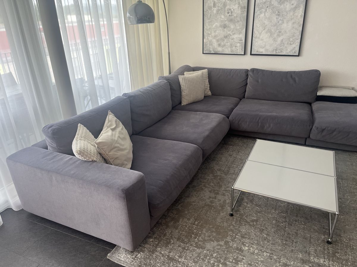 Divani: Graues Ecksofa - sehr gemütlich! – Usato da Döttingen venduto da Pinselwerk12 1
