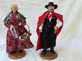 Santons / Provence/ Bohemienne & Bohemien