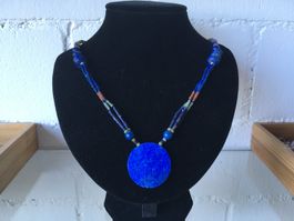 TOP22°°  LAPISLAZULI  HALSKETTE  LÄNGE 51cm