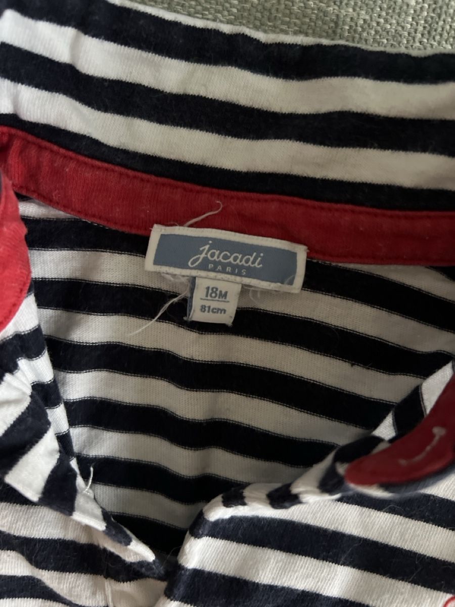 Jacadi Hemden, T-Shirts & Polos: Jacadi striped polo size 18m/ 81cm – Gebraucht aus Zürich von tan_8nxr 1