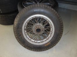 Speichenrad mit Aluminium Felge