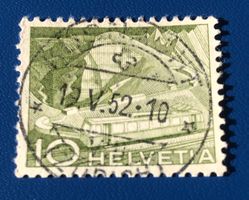 CH Briefmarken Vollstempel  