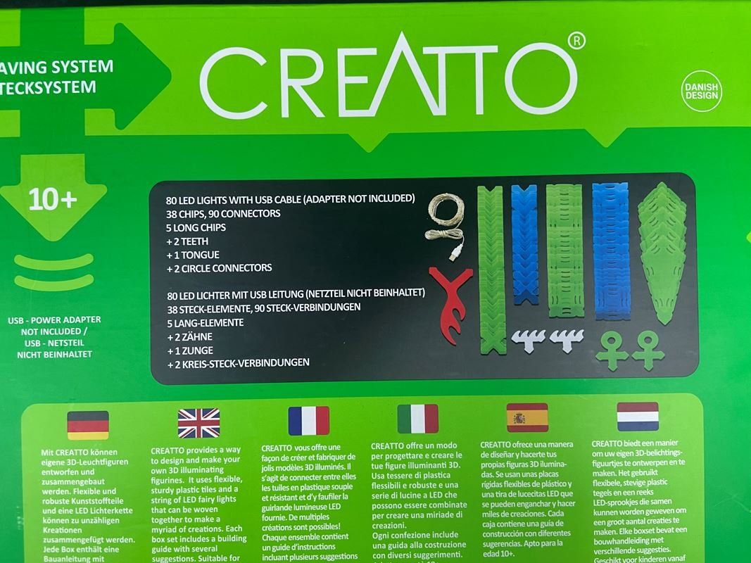 Puzzles: CREATTO Drache - 3D Puzzle & LED Lampe – Neuf avec emballage d'origine à Hünenberg par Restwert_Zug 3