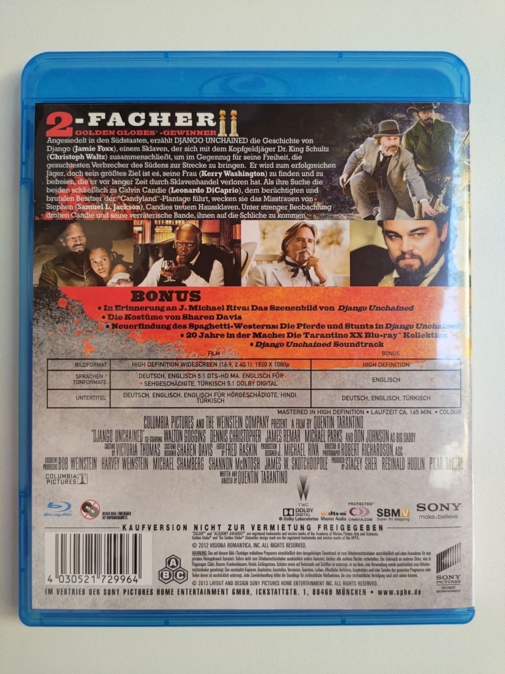Tous les DVDs: Django unchained – D'occasion à Liestal par Kratzilla 2