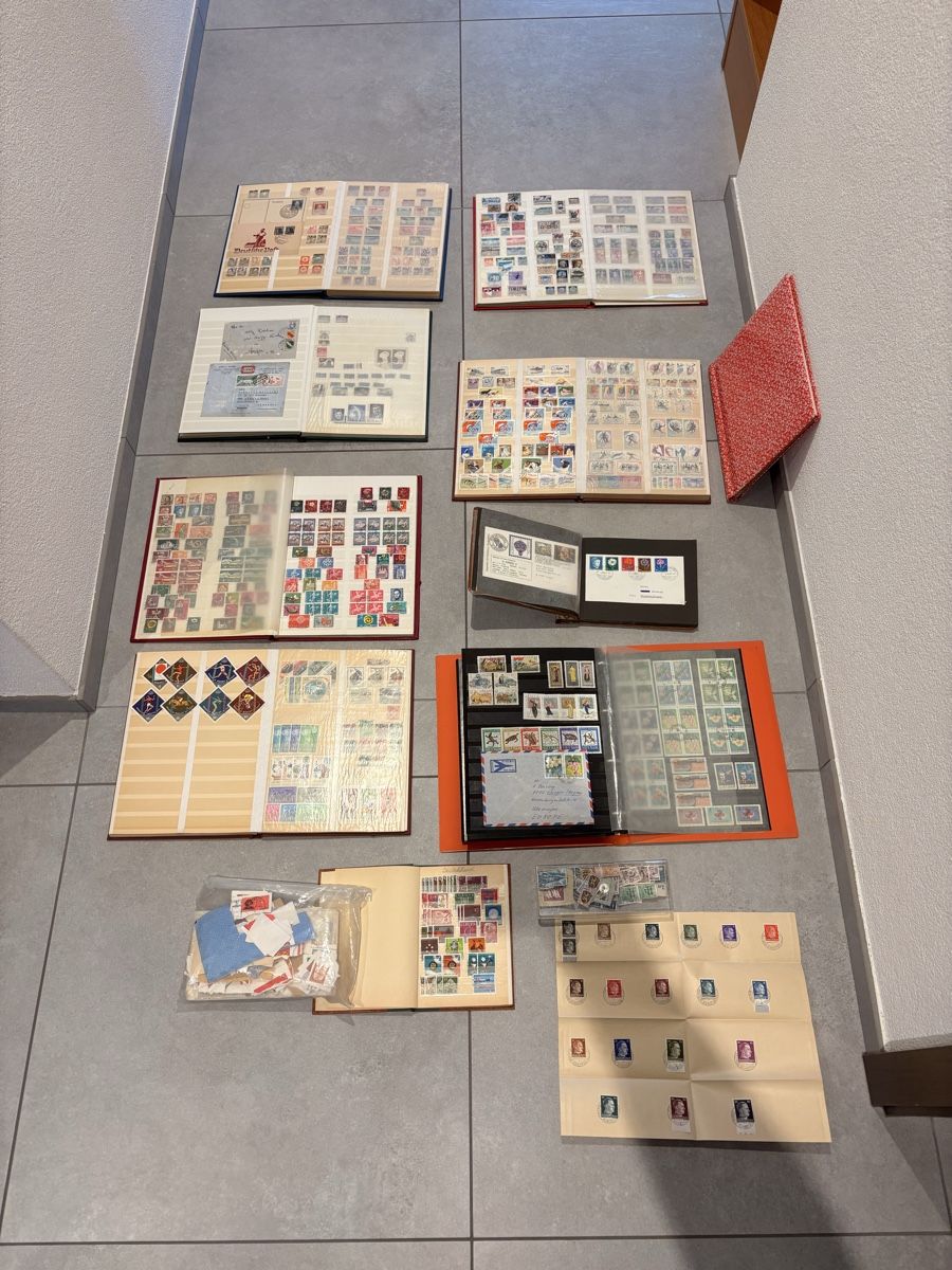 Tous les timbres: Briefmarke, Sammlung, Briefe, Antik, vom Opa – D'occasion à Breitenbach par Alice_xy