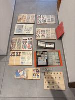 Briefmarke, Sammlung, Briefe, Antik, vom Opa