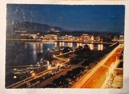 Genève La Rade Illuminée Maxikarte top