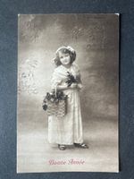 AK 1914 Mädchen Bonne Année gebraucht (G3644)
