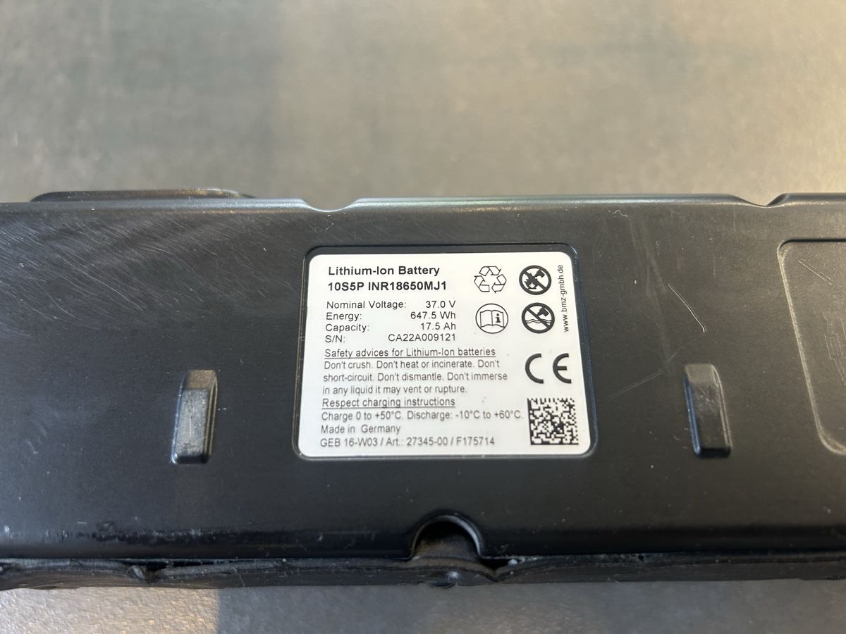 Batterie: BMZ E-Bike Akku – Usato da Root venduto da Sajo_04 3