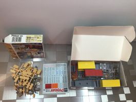 KIBRI GEBÄUDE-CONTAINER,6 STÜCK H0