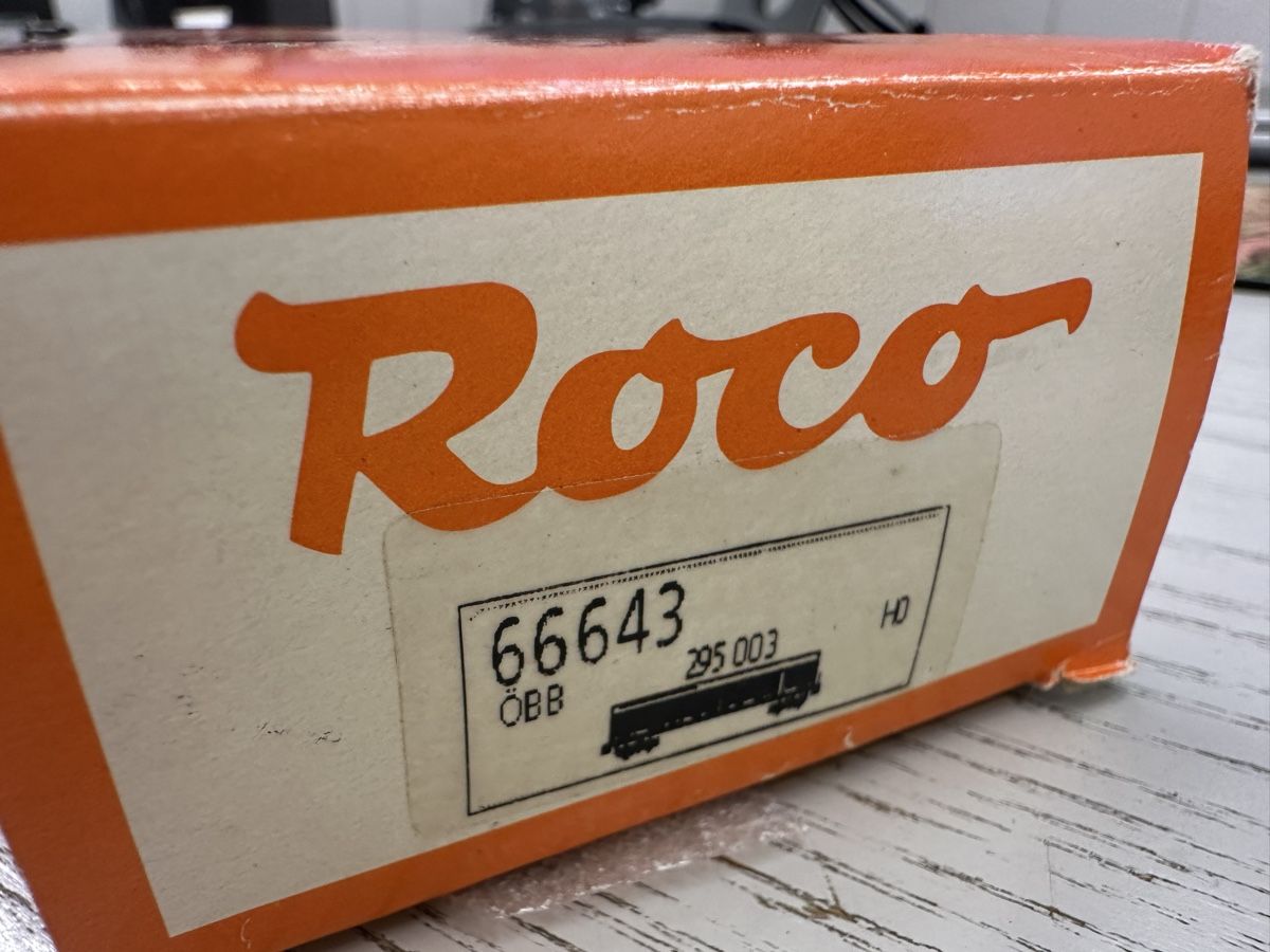 Roco Modelleisenbahnen: Roco 66643 ÖBB Grossraum-Güterwagen – Gebraucht aus Lupsingen von New-Haven 3