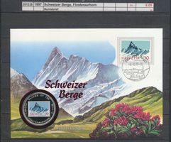 1997 Numis - Brief, Schweizer Berge, "Finsteraarhorn"