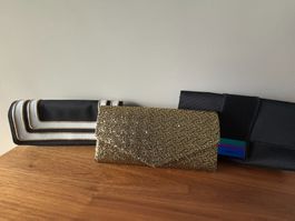 Taschen / Pochetten, 3 Stück verschiedene