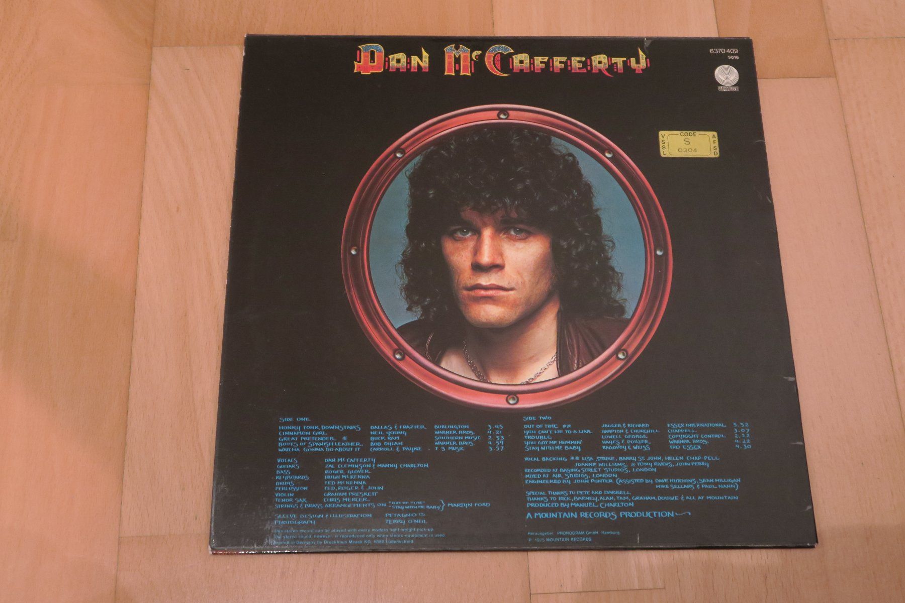 Dischi in vinile: Dan McCafferty – Dan McCafferty – Usato da Thun venduto da Karibu70 1