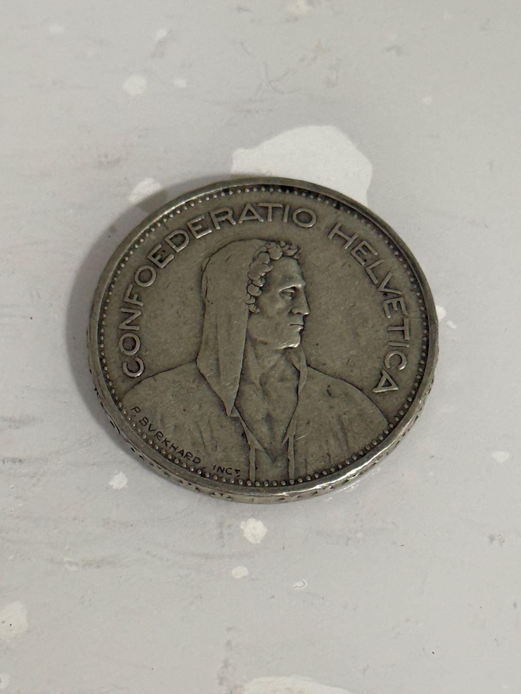 Tutti le monete: 5 Franken 1933  Silber – Usato da Wallisellen venduto da SWISS_SILVER1