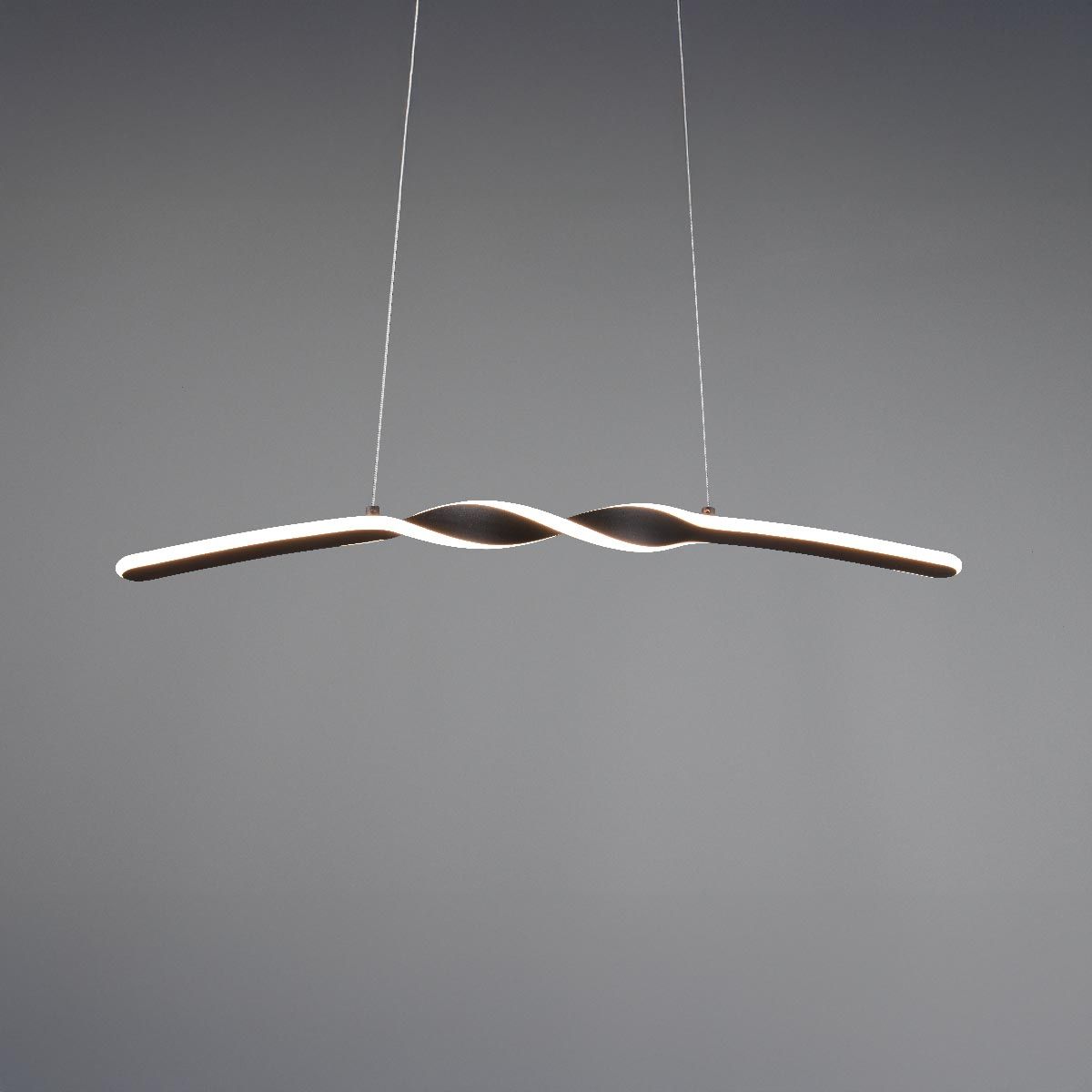 Lampadari & plafoniere: LED Pendelleuchte, Schwarz, 79 cm x 9 cm – Nuovo (secondo la descrizione) da Kreuzlingen venduto da Smart-Light 2