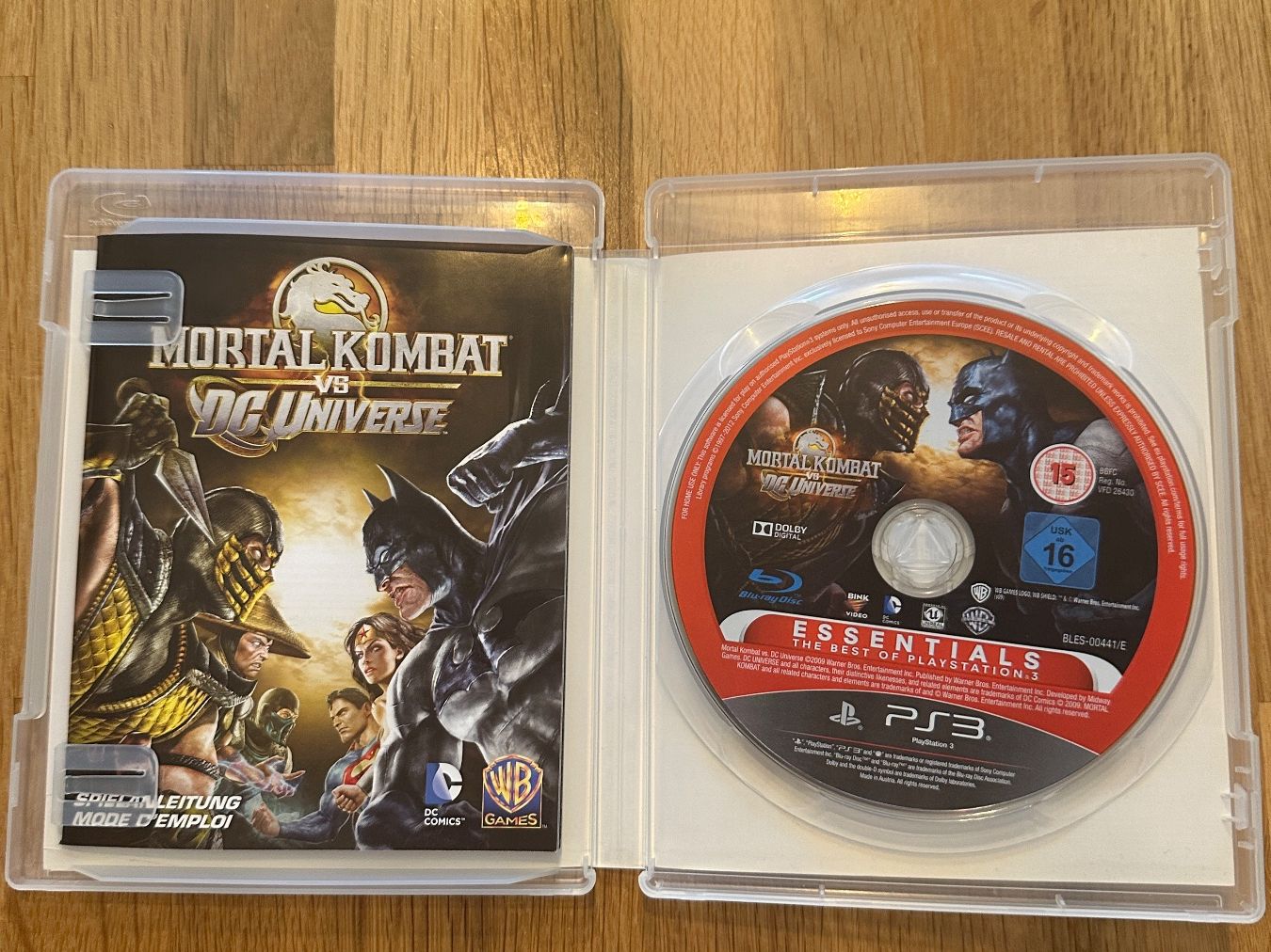 Sony Jeux: Mortal Kombat vs DC Universe Essentials / Playstation 3 – D'occasion à Oberengstringen par sasej 1